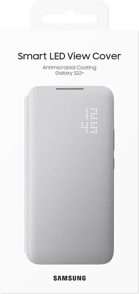 Samsung Galaxy S22+ Plus Akıllı LED Ekranlı Kılıf Smart LED View Cover EF-NS906 - 3