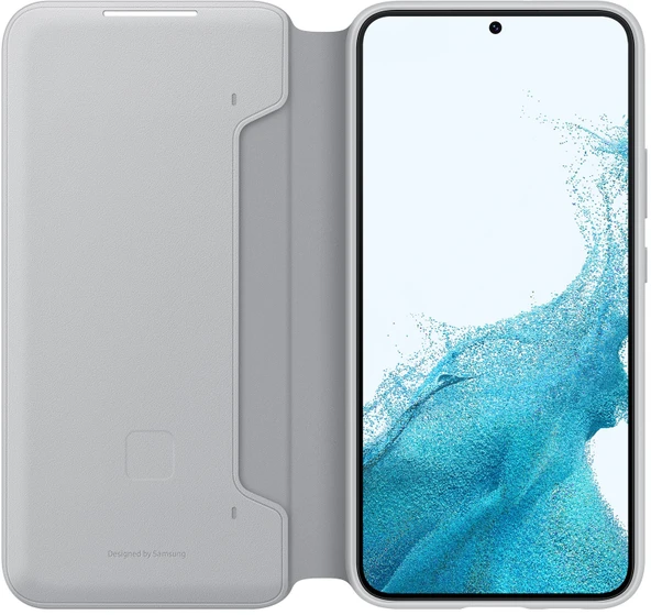 Samsung Galaxy S22+ Plus Akıllı LED Ekranlı Kılıf Smart LED View Cover EF-NS906 - Resim 11