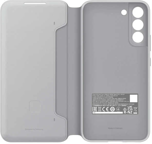 Samsung Galaxy S22+ Plus Akıllı LED Ekranlı Kılıf Smart LED View Cover EF-NS906 - Resim 4