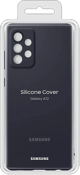 Samsung Galaxy A72 Slim Silikon Kılıf EF-PA725T Silicone Cover - Resim 11