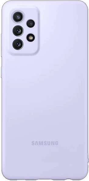 Samsung Galaxy A72 Slim Silikon Kılıf EF-PA725T Silicone Cover - Resim 7