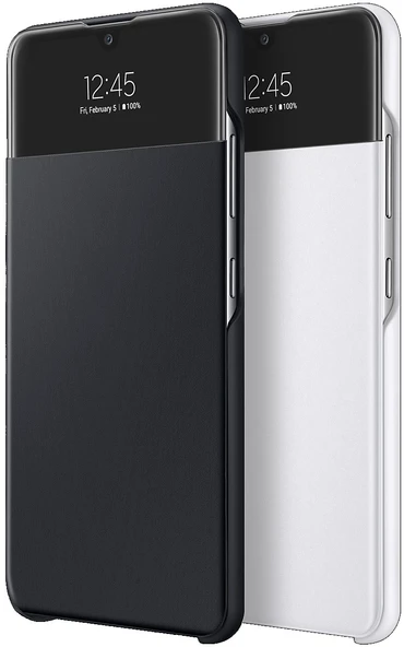 Samsung Galaxy A32 S View Akıllı Kılıf Kapaklı Cüzdan Kılıf EF-EA325P - 1