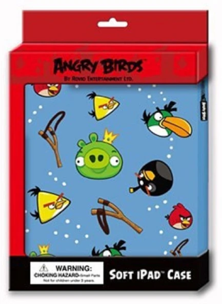 Angry Birds Apple iPad 9,7 inç Premium Soft Koruma Kılıfı - Resim 4