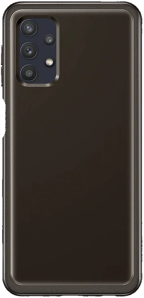Samsung Galaxy A32 Soft Clear Cover Yumuşak Şeffaf Kılıf EF-QA325T - 10