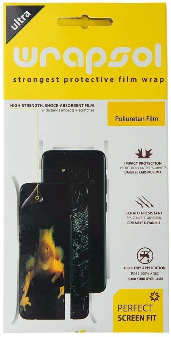 Wrapsol Samsumg Galaxy J7 Core Ön | Arka Ekran Koruyucu Poliuretan