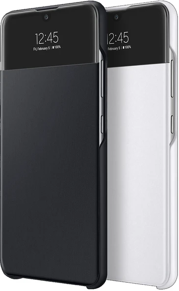Samsung Galaxy A72 S View Akıllı Kılıf Kapaklı Cüzdan Kılıf EF-EA725P