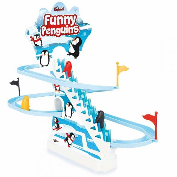Pilsan Oyuncak Funny Penguins Eğlenceli Penguenler