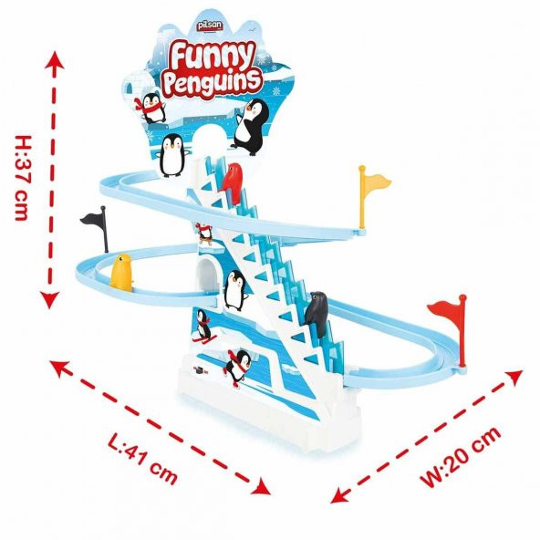 Pilsan Oyuncak Funny Penguins Eğlenceli Penguenler - 2