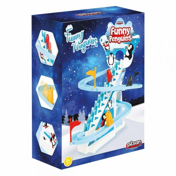 Pilsan Oyuncak Funny Penguins Eğlenceli Penguenler - 3