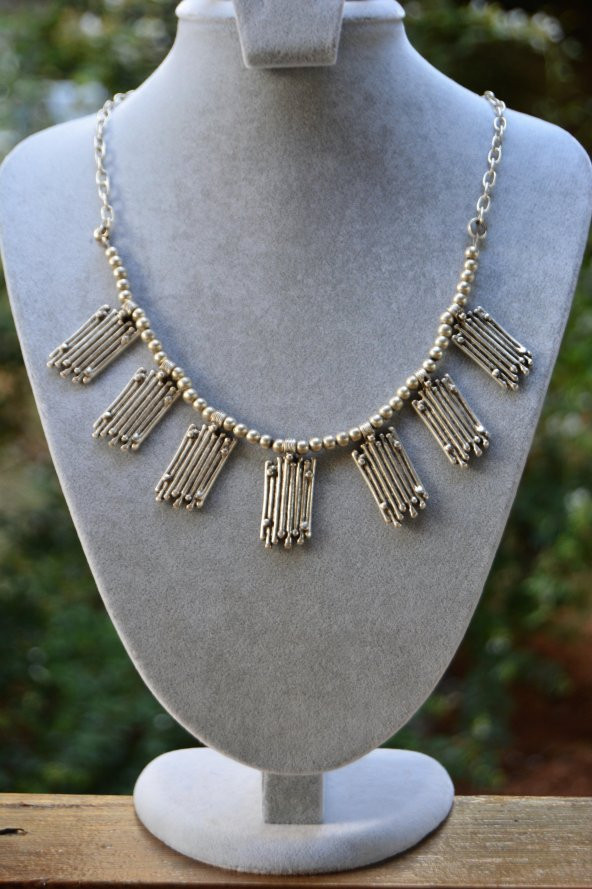 STONEAGE JEWELLERY Bayan Bohem Kolye - Resim 2