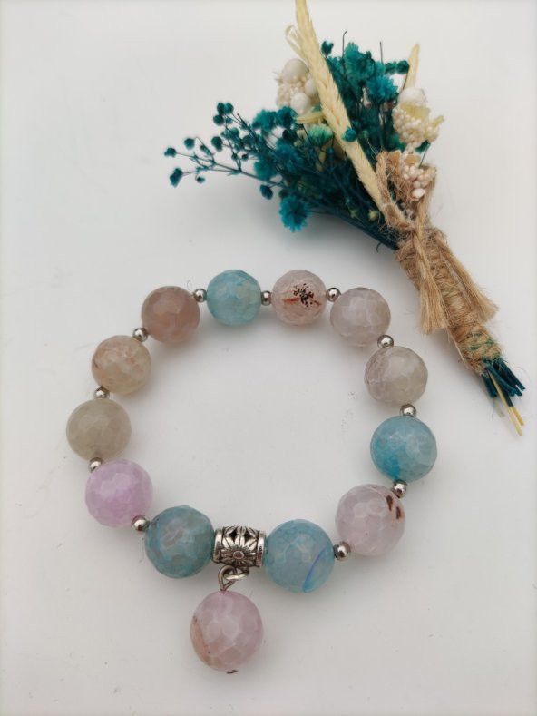 STONEAGE Şifa Bilekliği Madagaskar Akiği ürün görseli