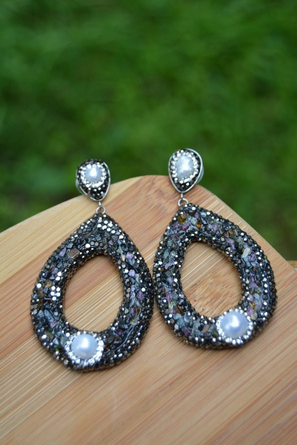 STONEAGE JEWELLERY Özel Tasarım Küpe - Resim 6