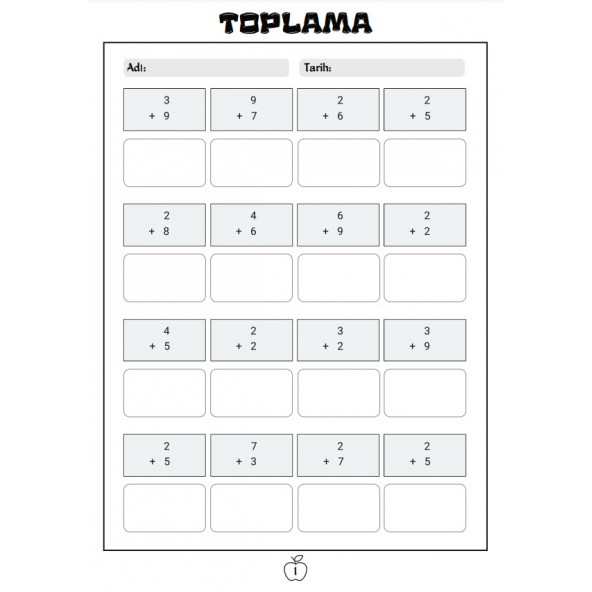 Çocuklar İçin Matematik Dört İşlem Alıştırmaları Kitap Seti - 6