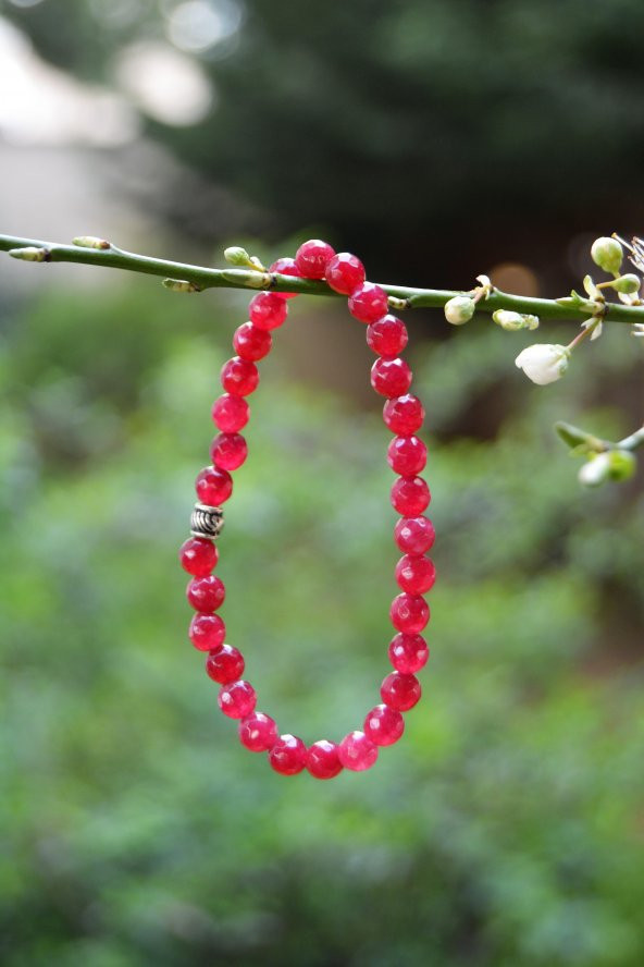 STONEAGE Jade Doğal Taş Bay Bayan Bileklik - Resim 2