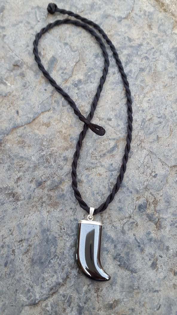 STONEAGE JEWELLERY Hematit Doğal Taş Bayan Kolye - Resim 2