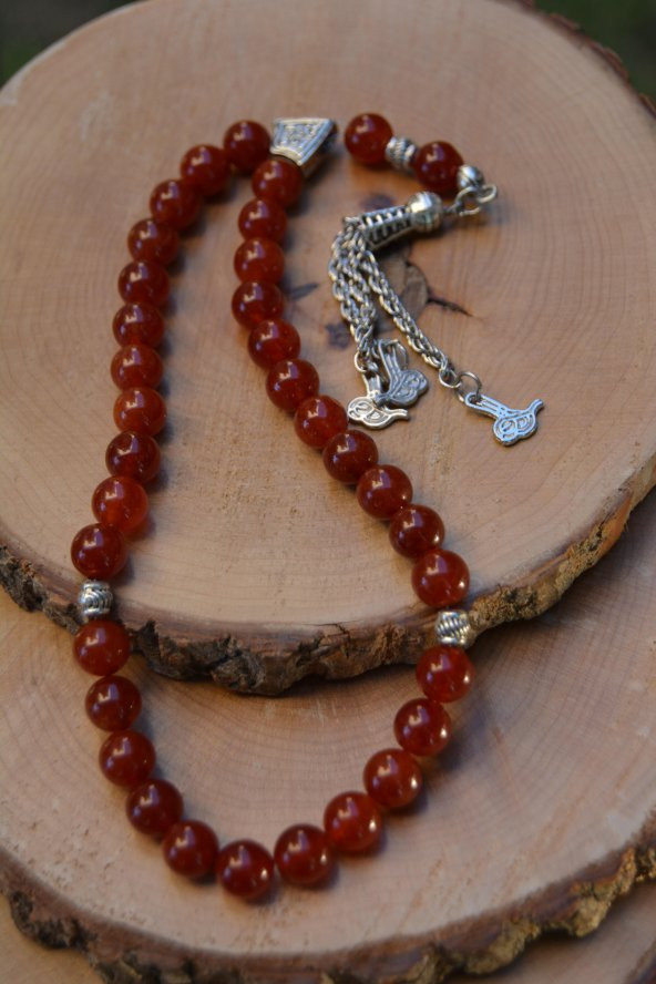 STONEAGE Akik Doğal Taş Başarı Tesbih