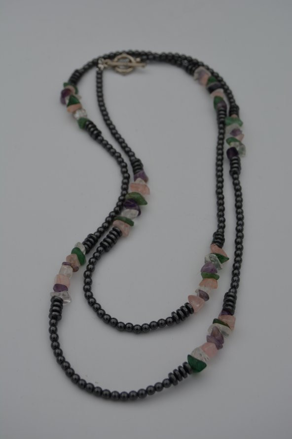 STONEAGE En Sevilen Taşlardan Gemici Kilitli Şifa Kolyesi - Resim 6