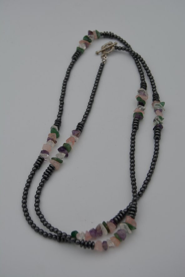 STONEAGE En Sevilen Taşlardan Gemici Kilitli Şifa Kolyesi - Resim 7