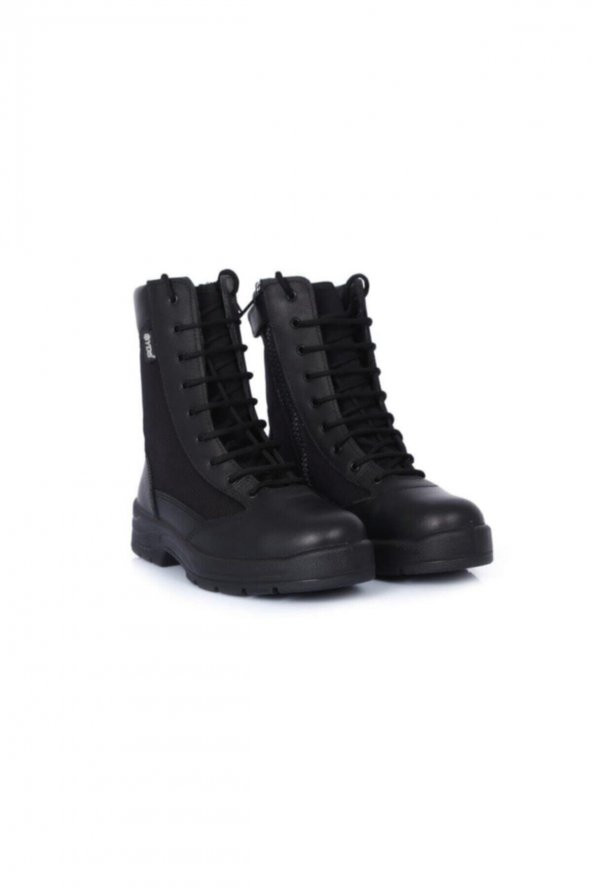 Unisex Siyah Fermuarlı Askeri Bot Yds Ml100 Akıncı Askeri Malzeme - 5