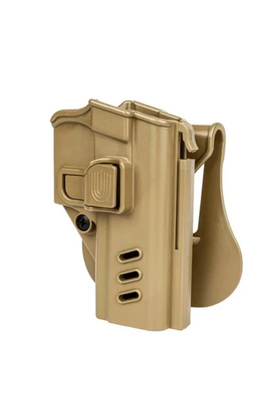 Bg Black Sar9 & Sar9 Mete Uyumlu Polimer Taktik Kılıf Kum - 2