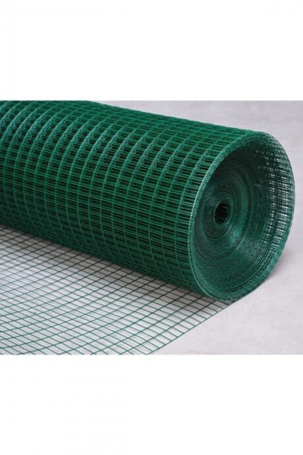 1m X 1m Çit Teli Kümes Teli Pvc Kaplı Puntalı Kafes Teli