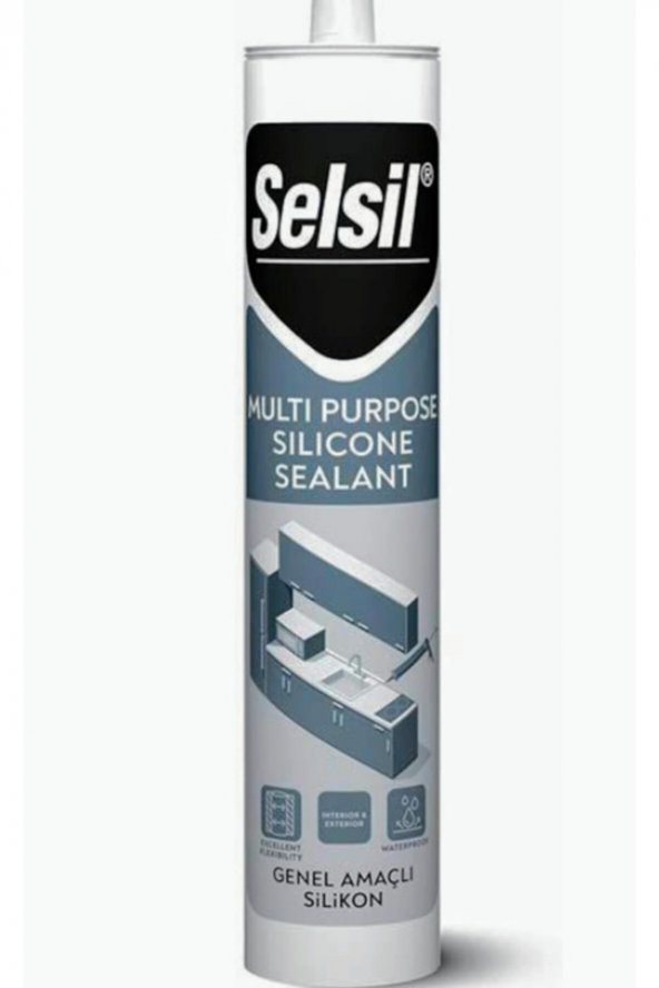 Selsil Şeffaf Silikon 280 Gr