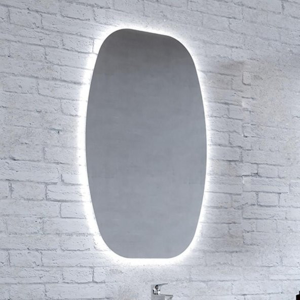 Denko Selanik 105 cm MDF Füme Banyo Dolabı Aynalı Üst Modülü