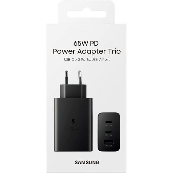 Samsung EP-T6530 3in1 65 W Hızlı Ev Şarj Cihazı