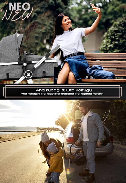 Baby Home 990 Neo 6 In 1 Travel Sistem Bebek Arabası - 7