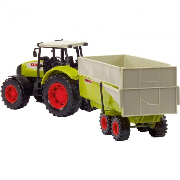 Dickie Claas Ares Römorklu Traktör 57cm Dickie Claas Ares Set Tractor - 2