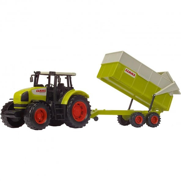 Dickie Claas Ares Römorklu Traktör 57cm Dickie Claas Ares Set Tractor - 5