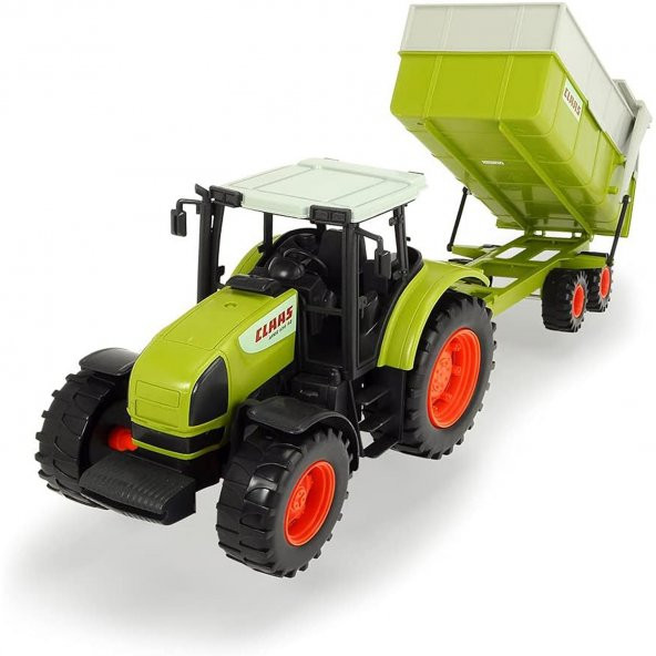 Dickie Claas Ares Römorklu Traktör 57cm Dickie Claas Ares Set Tractor - 6