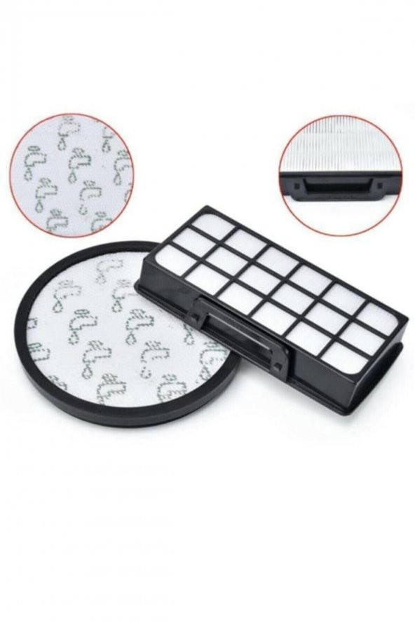 Rowenta ZR006001 Uyumlu Hepa Filtre Seti