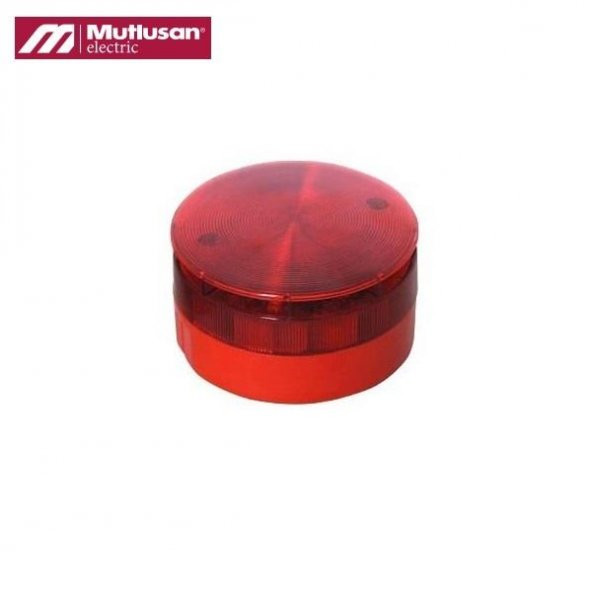Mutlusan Ledli Flaşörlü Elektronik Siren 12V 85-105db IP20 (102 111 000012)