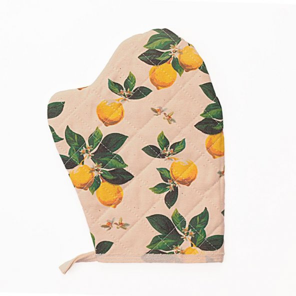 Molinella Yanmaz Kapitone Duck Kumaş Renkli Fırın Eldiveni 20x27 cm 50li Koli - 3