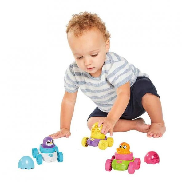 Adore Oyuncak Tomy Toomies Yarışçı Yumurtalar 73088, Çocuklar İçin Yumurta Figür Oyuncak - 9