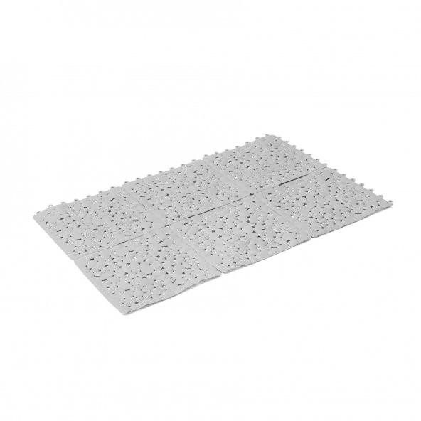 6Lİ SİLİKON YER KAROSU-GRİ - 2