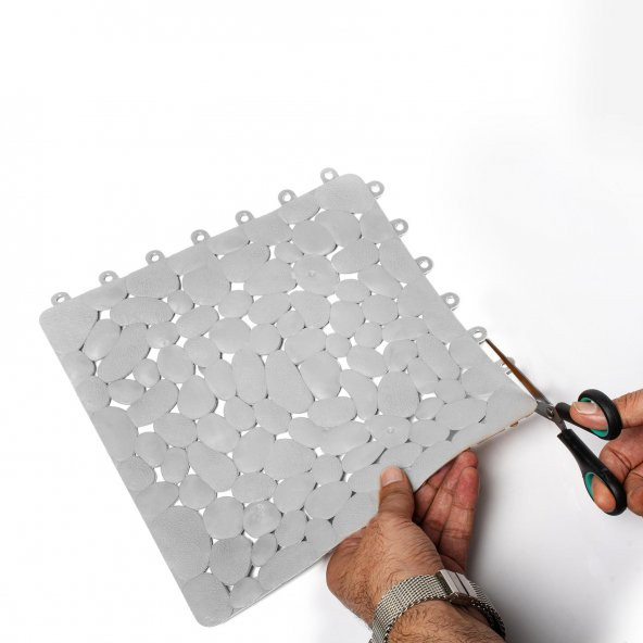 6Lİ SİLİKON YER KAROSU-GRİ - 3