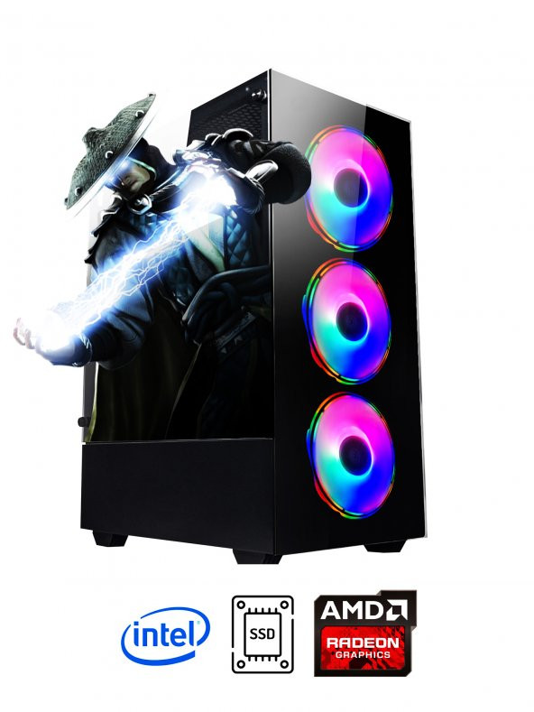 RAMTECH FULLFORCE DG381 İ5-6500 16GB RAM 512GB SSD RX560/4GB OYUNCU MASAÜSTÜ BİLGİSAYAR