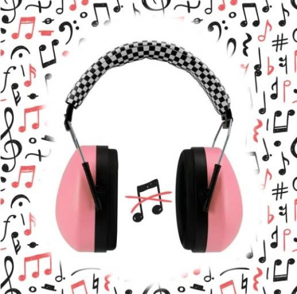 Alecto Baby Pembe BV-71 RE Bebek & Çocuk Koruma Kulaklığı Earmuffs for Babies and Toddlers - 3