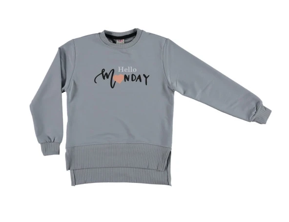 KBT Kids Hello Monday Kız Sweat 9- 16 Yaş