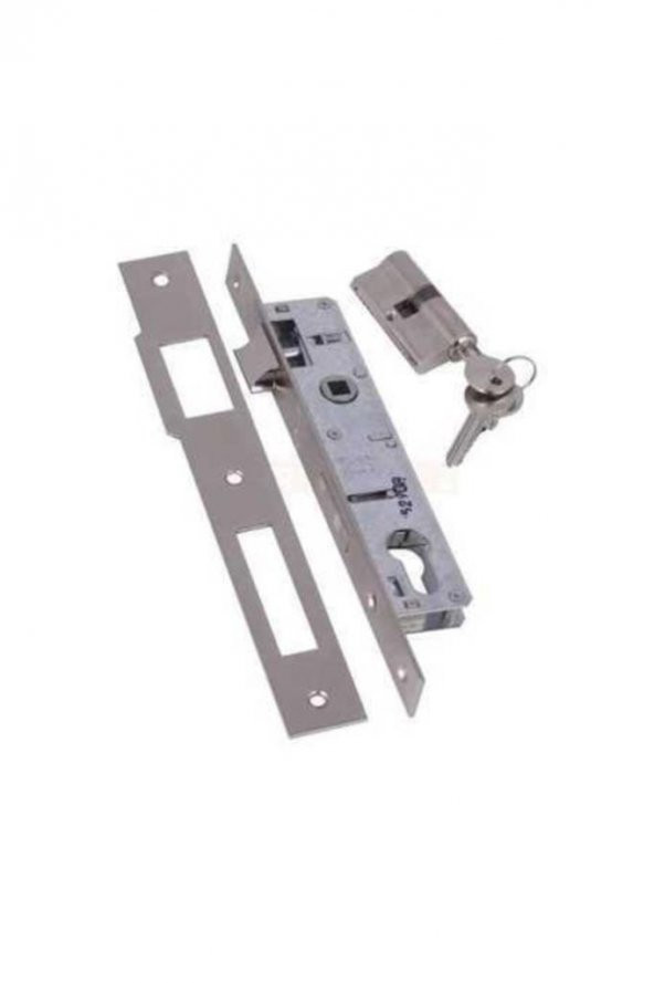 Kale 153 U 20 Silindirli Dar Kilit 20 Mm Nikel