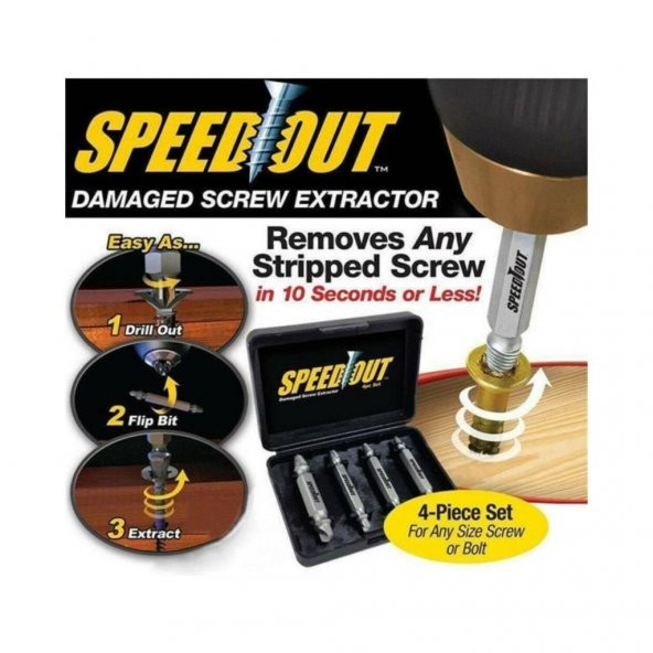 Speed Out 4 Parça Hasarlı Vida Sökücü - 3