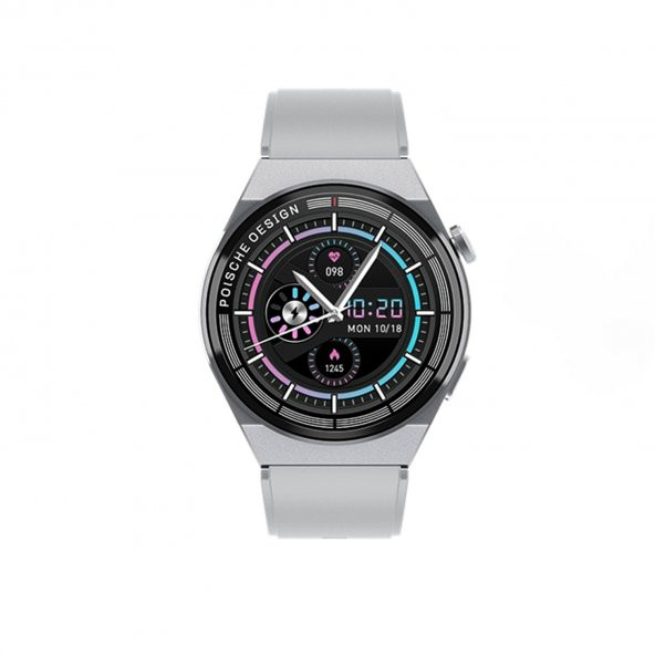 Global 2023 Watch GT3 Max Android İos HarmonyOs Uyumlu Akıllı Saat Gümüş WNE0321