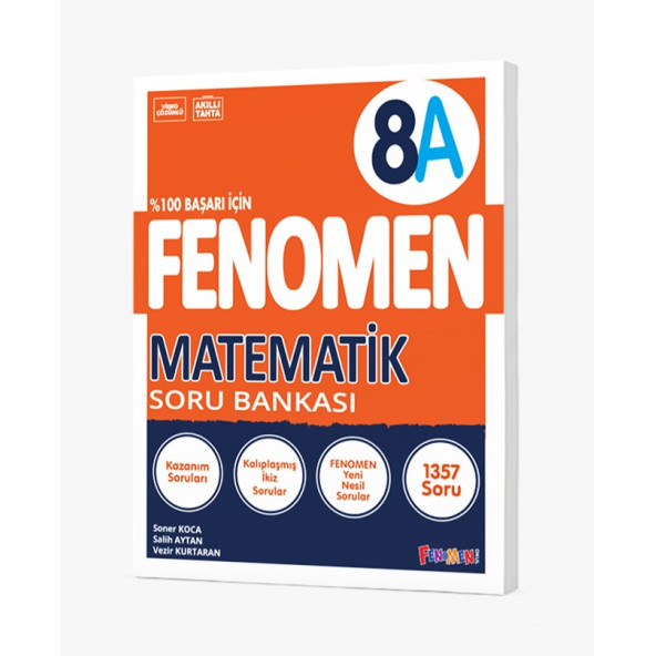 FENOMEN 8. SINIF MATEMATİK A SORU BANKASI