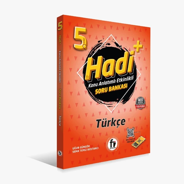 fi yayınları 5. Sınıf Hadi+ Türkçe Soru Bankası 2023 basım ve müfredat