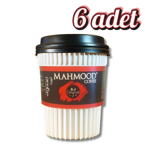 Mahmood Coffee 3ü1 Arada Kahve Bardak 18 G x 6 Adet - 3