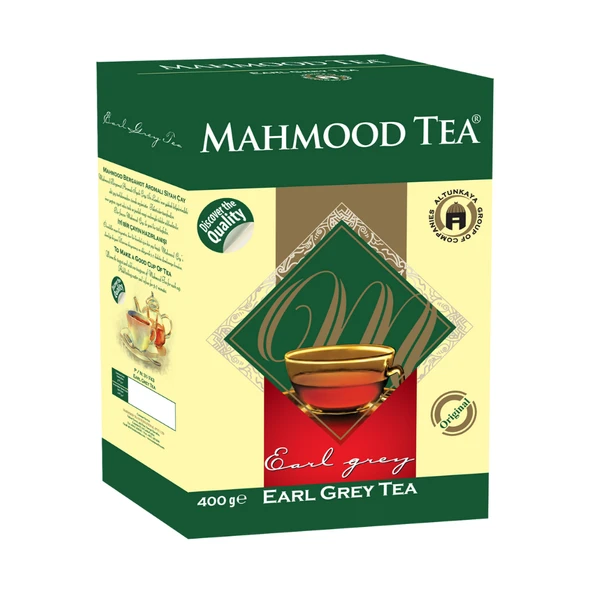 Mahmood Tea Bergamotlu Seylan Dökme Çayı Earl Grey  Kutu 400 G - 2