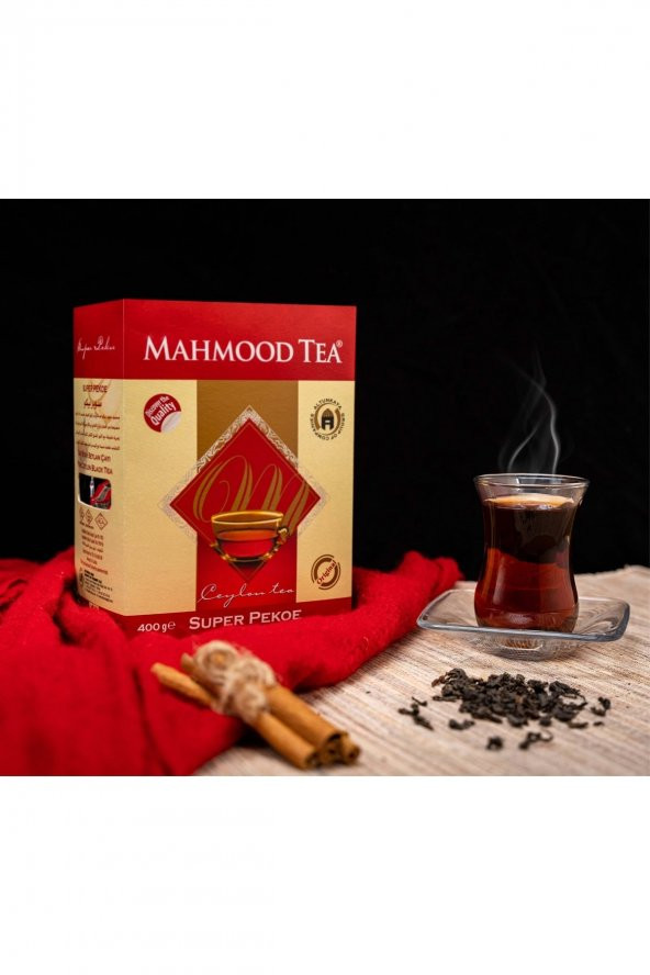 Mahmood Tea Super Pekoe Ithal Seylan Sri Lanka Ceylon Dökme Çayı 400 gr  X 3 Adet - 2
