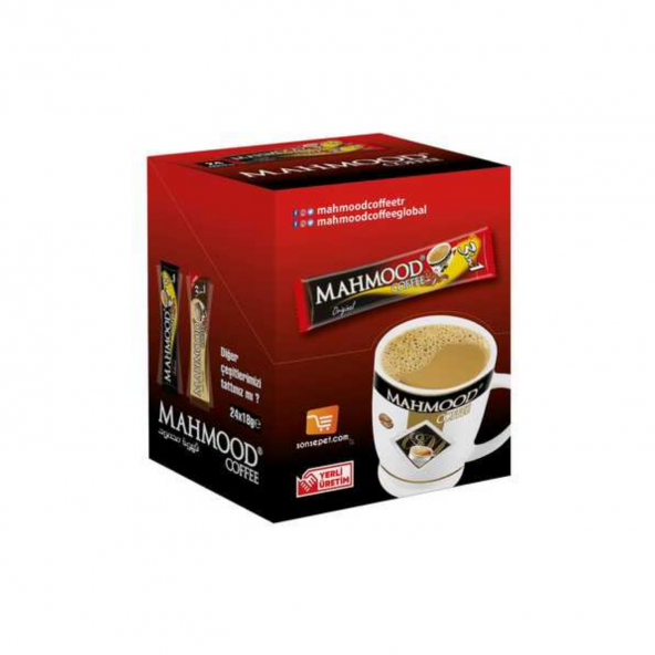 Mahmood Coffee 3 ü 1 Arada Hazır Kahve 24 Adet X 18 Gr - 2